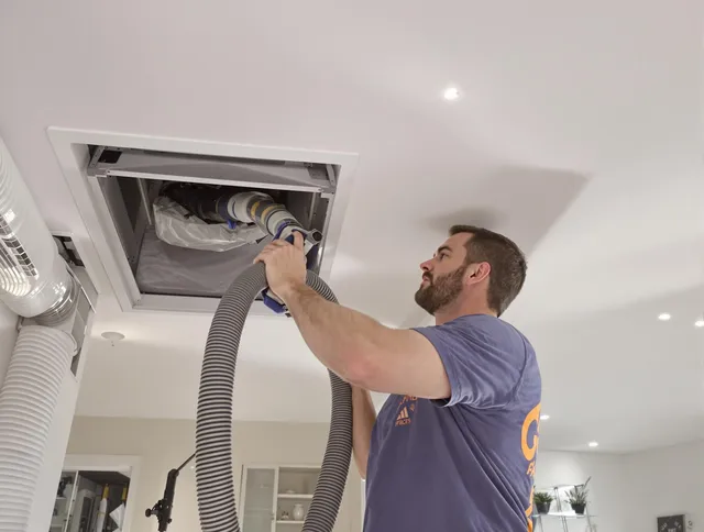 Precision indoor duct cleaning by Glocester Air Duct Cleaning in Glocester